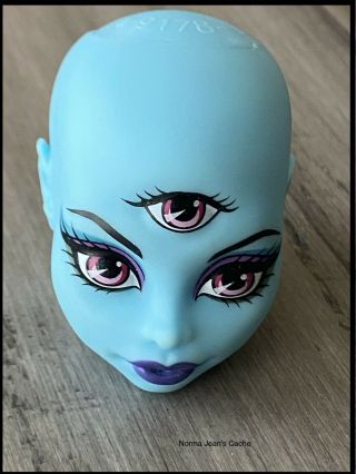 Monster High Doll Cam Create A Monster Three - Eyed - Ghoul Replacement Head