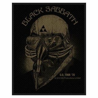 Black Sabbath - " U.  S.  Tour 78 " - Woven Sew On Patch