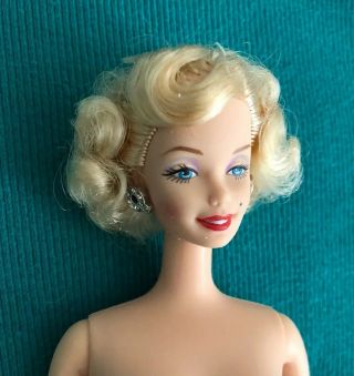 BARBIE AS MARILYN MONROE BLONDE BOMBSHELL 2 COLLECTOR EDITION NUDE 3