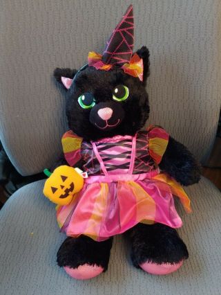 Build A Bear In Halloween Clothes And Pumpkin
