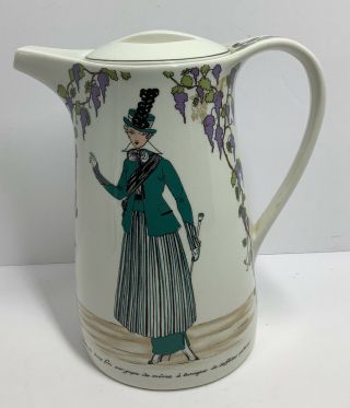 Villeroy & Boch Art Deco " Design 1900 " Coffee Carafe Pitcher Tea Pot