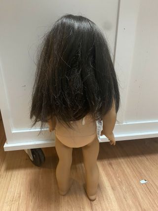 18 Inch American Girl Doll Circa 2013 Brunette No Clothes Or Accessories 2