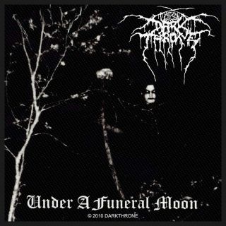 Darkthrone - " Under A Funeral Moon " Woven Sew On Patch