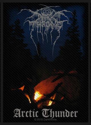 Darkthrone - " Arctic Thunder " Woven Sew On Patch