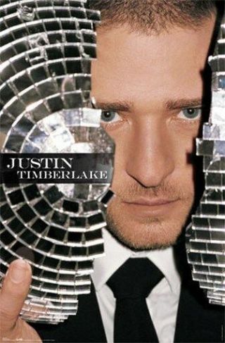 Justin Timberlake Poster - Disc0 Shot -
