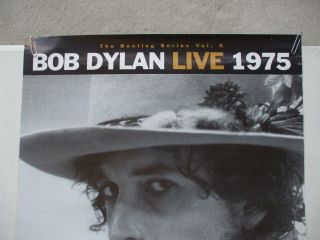 Bob Dylan The Rolling Thunder Revue 2002 promo poster Columbia Legacy Records 3