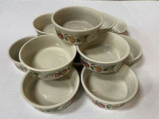 Wedgwood Quince Set Of 12 Cereal Salad Bowls - Fruit Ring Made In England