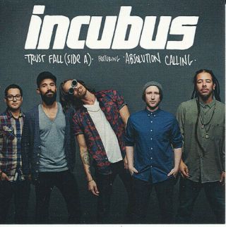 Incubus Trust Fall Rare Promo Sticker 2015