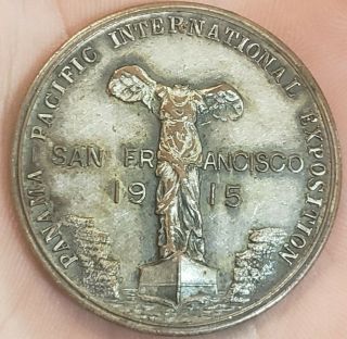 Rare 1915 Panama Pacific Exposition Florida Expo Fund Medal So - Called Dollar