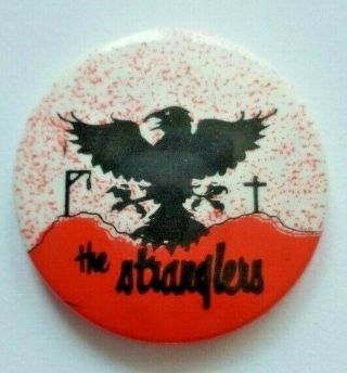 Vintage The Stranglers Badge Early 1980 