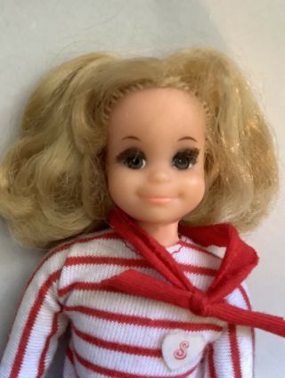 Vintage 1967 Mattel Living Fluff Doll Skipper 