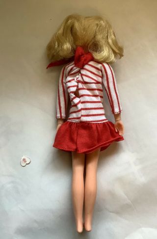 Vintage 1967 Mattel Living Fluff Doll Skipper ' s Friend 3
