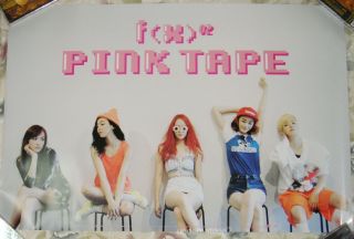F (x) Fx Vol.  2 Pink Tape 2013 Taiwan Promo Poster