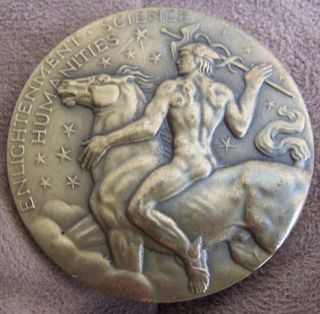 George Peabody Nude Male Medal Medallic Art Hall Of Fame For Great Americans Nyu