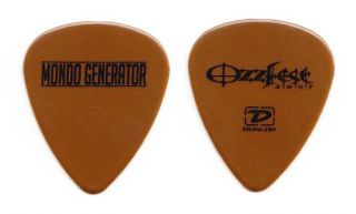 Mondo Generator Brown Guitar Pick - 2007 Ozzfest Tour