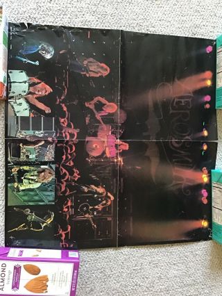 Aerosmith Bootleg Live Album Poster 1978 Rock
