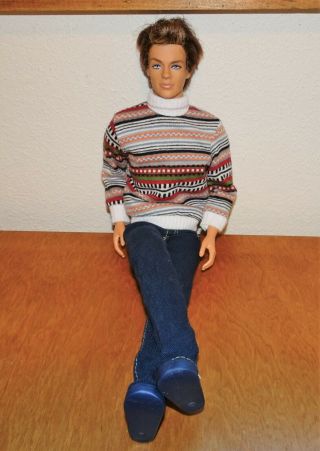 Mattel Barbie Fashionistas Ken Ryan Doll Articulated Rooted Hair Poseable