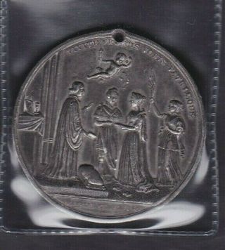 Large 1840 Queen Victoria/prince Albert Wedding Medal