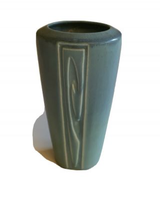 Rookwood Pottery Vase 1912,  Blue Matte,  1924