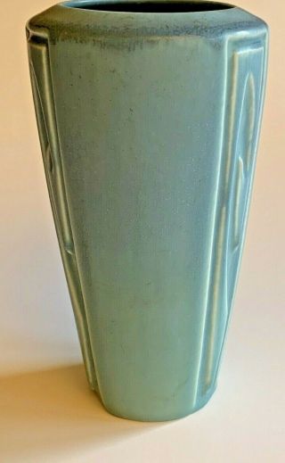 Rookwood Pottery Vase 1912,  Blue Matte,  1924 3