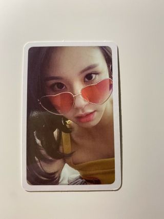 Twice Chaeyoung Official Photocard 1st Album Twicetagram Likey Photocard