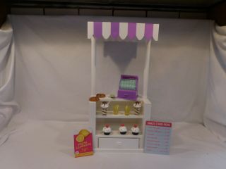 My Life 18 " Doll Snack Ice Cream Stand Bakery Fits All 18 " Dolls