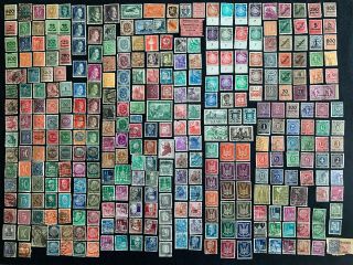Tcstamps Lot Old Germany Stamps 1900s - 40s Hitler Third Reich Overprints Saar 27