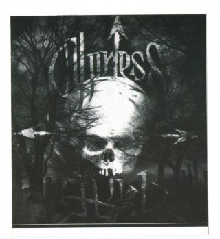 Cypress Hill Skull Peel & Stick Sticker 4 1/2 " X 4 7/8 " Vintage 1993 Image Mkt