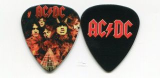 Ac/dc Novelty Guitar Pick Highway To Hell - Angus Young,  Brian Johnson