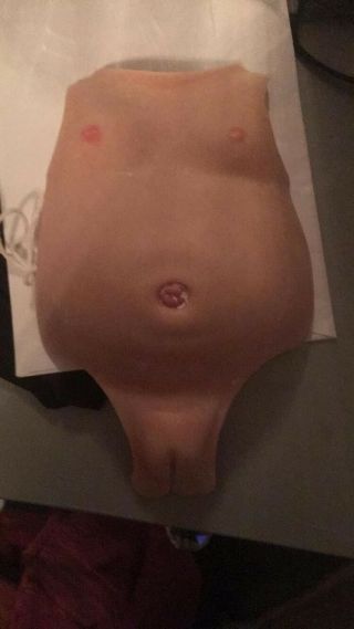 Caucasian Female Anatomically Correct Reborn Belly Plate