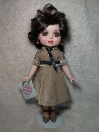 Marie Osmond Adora Boogie Woogie Belle 12 " Porcelain Doll With Tag & Doll Stand