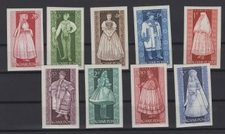 Hungary,  Magyar,  Stamps,  1963,  Mi.  1954 - 1962 B.