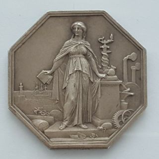 France Silver Medal Societe Generale De Credit Industriel Et Commercial 1859