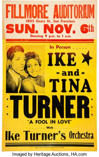 Ike And Tina Turner 13x19 Poster.