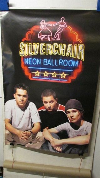 Silverchair Neon Ballroom 24x36 " Promo Cd Store Poster [r068]
