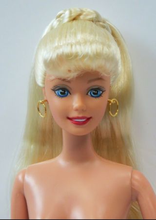 Deboxed Barbie Blonde Ponytail Doll For Ooak Dream Of Jeannie Star Trek