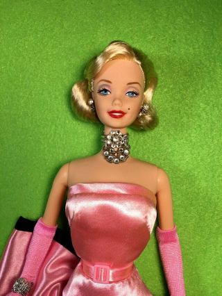 Barbie As Marilyn Monroe Gentlemen Prefer Blondes Pink Dress Out Of Box