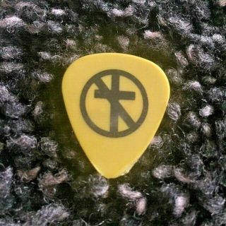 Bad Religion " Concert " Yellow Guitar Pick By Tortex Punk Rock Oop