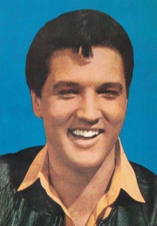 Elvis Presley - Hollywood Movie Star Rock Singer 1973 Fan Postcard