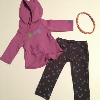 American Girl Doll Starry Hoodie Outfit Truly Me (a21 - 18)