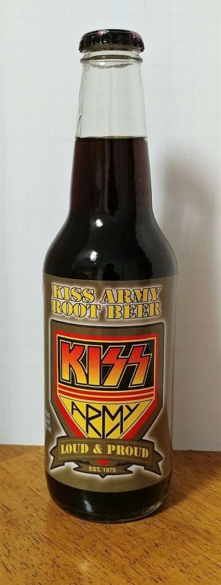 Kiss Root Beer 12 Oz Bottle Rocket Fizz Exclusive