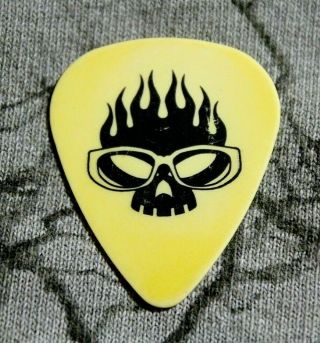 The Offspring // Noodles 2000 Tour Guitar Pick // (blank Back) Yellow/black