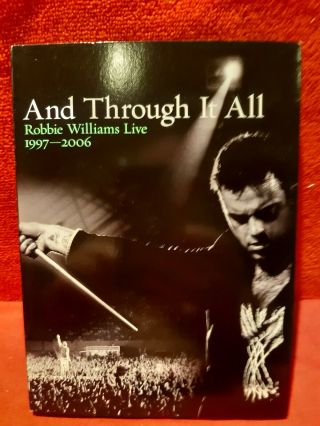 Robbie Williams - And Through It All - Robbie Williams Live 1997 - 2006 (dvd,  2006