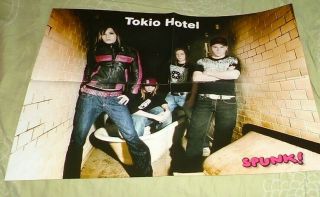 Estonian Spunk Tokio Hotel Foldout Poster