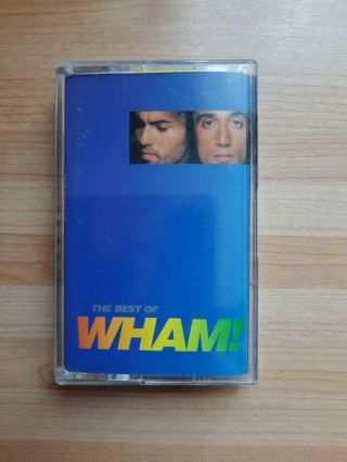 The Best Of Wham Cassette Album George Michael 1997 Sony Music Uk