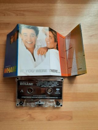 The Best of Wham cassette album George Michael 1997 Sony Music UK 3