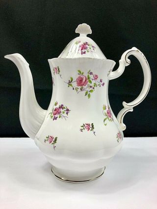 Vintage Paragon English Fine Bone China “fragrance” 5 Cup Coffee Pot Near