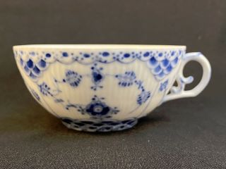 Royal Copenhagen 1130 Blue Fluted Full Lace Tea Coffee Cup Only 1st Quality