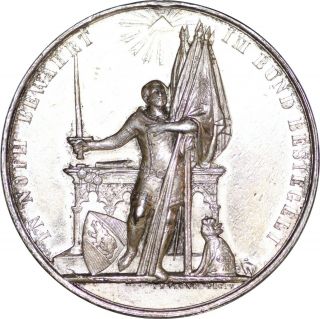 Swiss Medal Bern 1853.  By: - Johann Baptist Frener.  Silver.