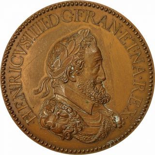 [ 551679] France,  Medal,  Henri Iv,  Victoria Yuriaca,  Au (55 - 58),  Bronze